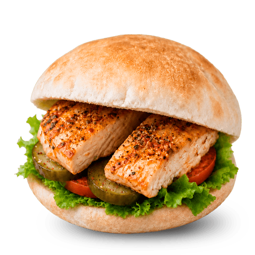 mini chicken shawarma pita