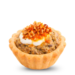 Kashke Bademjan Tartlet