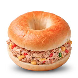 Mini Tuna Salad Bagel