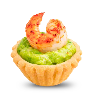 Prawn Guacamole Tartlet