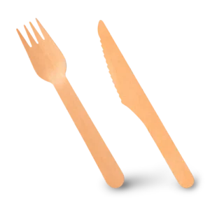 Wooden Disposable Knives & Forks