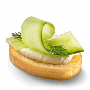 Cucumber Crostini