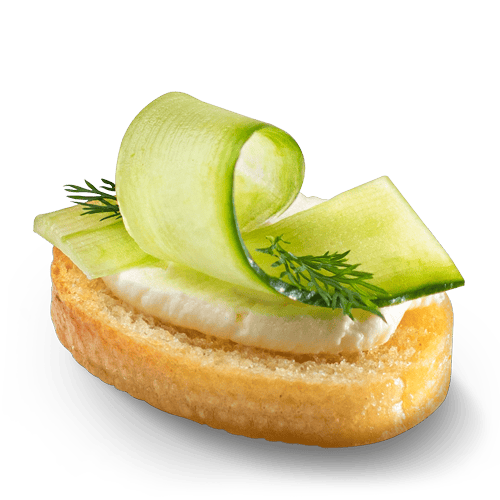 Cucumber Crostini