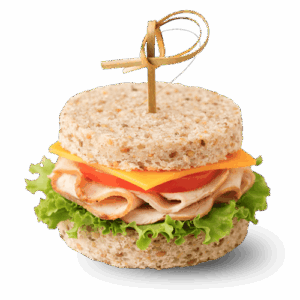Gluten-Free Turkey & Cheddar Mini Sandwich
