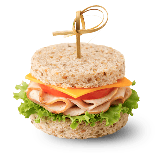Gluten-Free Turkey & Cheddar Mini Sandwich