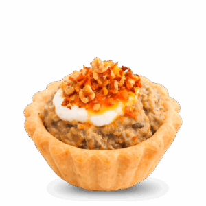 Kashke bademjan Tartlet