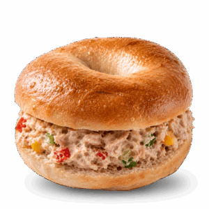 Mini Tuna Salad Bagel