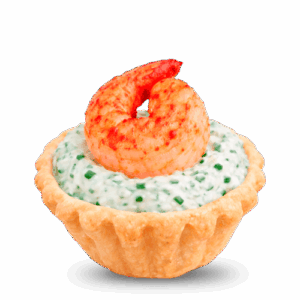 Prawn Creamcheese Tartlet