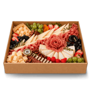 Signature Rosette Cheese & Charcuterie Grazing Box