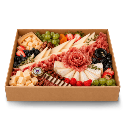 Signature Rosette Cheese & Charcuterie Grazing Box