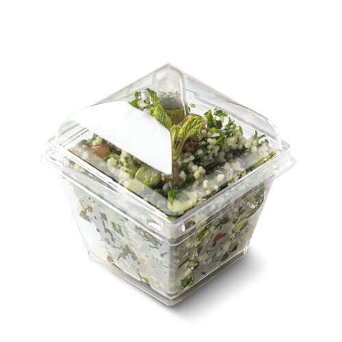 Tabouli salad packed