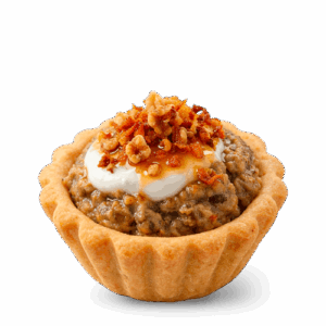 Kashke bademjan Tartlet