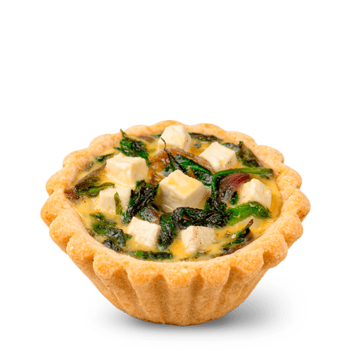 Mini Spinach and Feta Quiche