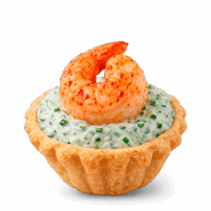 Prawn Creamcheese Tartlet