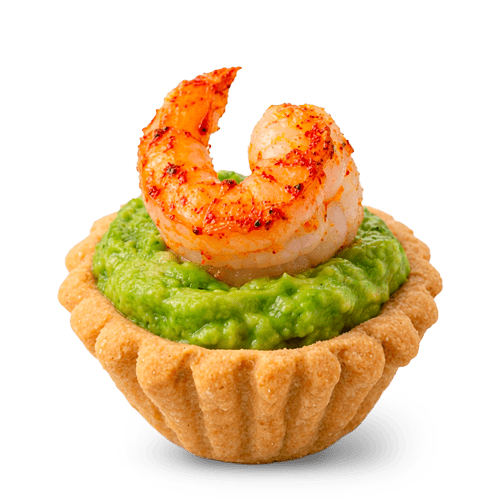 Prawn Guacamole Tartlet