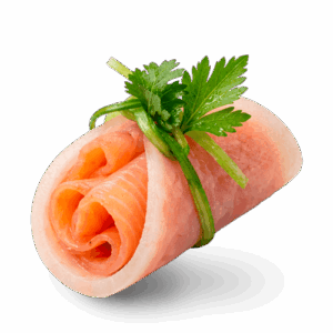 Salmon Radish Bite