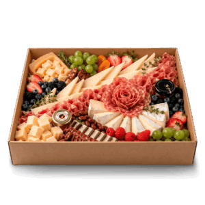 Signature Rosette Cheese & Charcuterie Grazing Box
