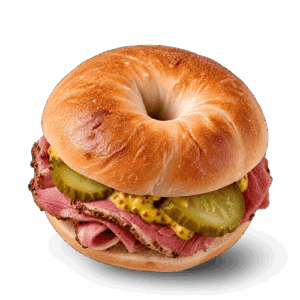 Mini Salt Beef Bagel