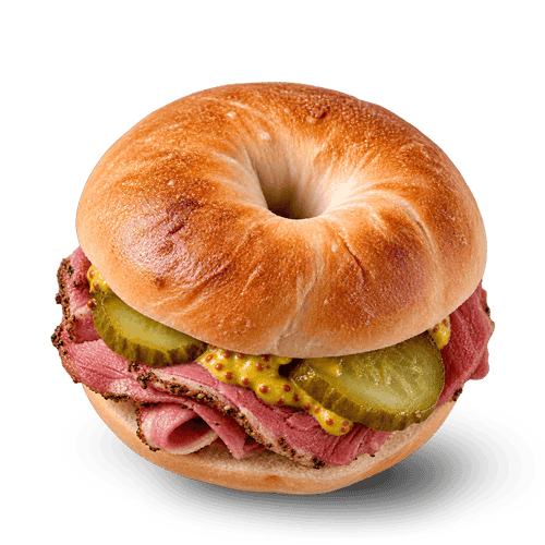 Mini Salt Beef Bagel